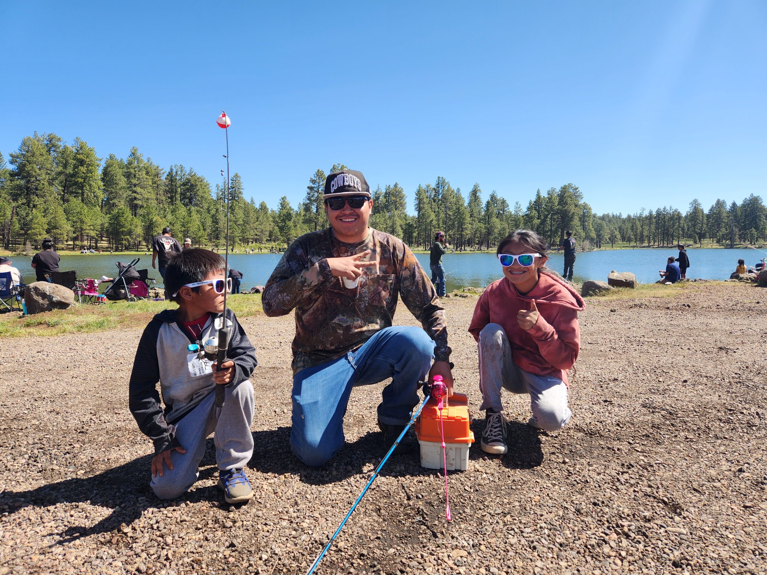 White Mountain Apache Youth Fishing Derby 2024 SBi Foundation